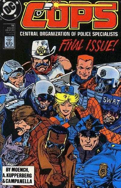 COPS #15 (1989) Comic Books COPS (DC)