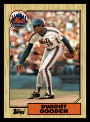 Dwight Gooden #130 Prices, 1987 Topps