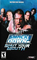 Manual - Front | WWE Smackdown Shut Your Mouth Playstation 2