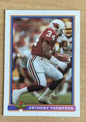 Anthony Thompson #427 Football Cards 1991 Bowman Prices