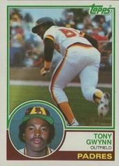 Tony Gwynn #482 Baseball Cards 1983 Topps Prices