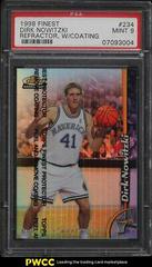Dirk Nowitzki [Refractor w/ Coating] Basketball Cards 1998 Finest Prices