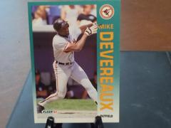 Mike Devereaux #5 Baseball Cards 1992 Fleer Prices