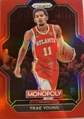 Trae Young [Red] #PS4 Basketball Cards 2022 Panini Prizm Monopoly All Stars Prices