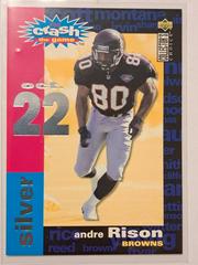 Andre Rison [Silver] Football Cards 1995 Collector's Choice Crash the Game Prices