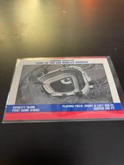 Los Angeles Dodger Stadium Baseball Cards 1990 Fleer Action Series Stickers Prices