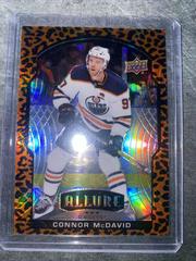 Connor McDavid [Leopard] Hockey Cards 2020 Upper Deck Allure Prices