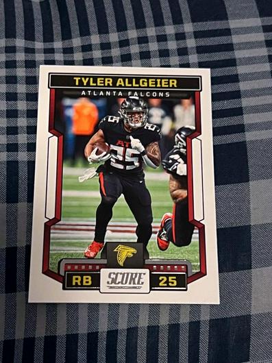 Tyler Allgeier | Ungraded | 2023 Panini Score