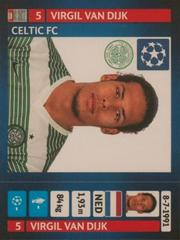 Virgil Van Dijk #610 Soccer Cards 2013 Panini UEFA Champions League Stickers Prices