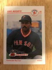 Luis Aguayo Baseball Cards 1991 Impel Line Drive Prices