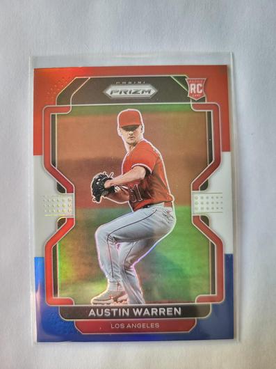 Austin Warren [Red White Blue Prizm] #187 photo