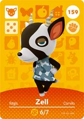 Zell #159 [Animal Crossing Series 2] Amiibo Cards Prices