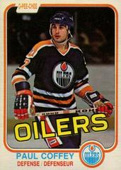 Paul Coffey #111 Hockey Cards 1981 O-Pee-Chee Prices
