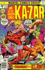 Ka-Zar #16 (1976) Comic Books Ka-Zar Prices