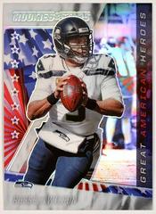 Russell Wilson [White] #GAH-11 Football Cards 2020 Panini Rookies & Stars Great American Heroes Prices