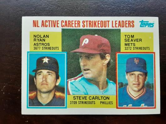 NL Active Career [Strikeout Leaders] #707 photo