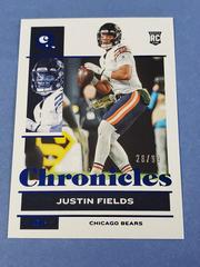 Justin Fields [Blue] #19 Football Cards 2021 Panini Chronicles Prices