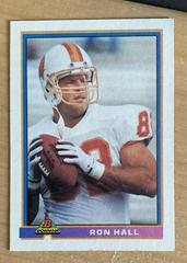 Ron Hall Football Cards 1991 Bowman Prices