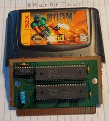 Cartridge And Circuit Board  | Doom Sega 32X