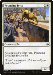 Pouncing Lynx [Foil] Magic War of the Spark Prices