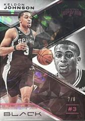 Keldon Johnson [Quartz] #13 Basketball Cards 2022 Panini Black Prices