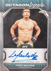 Lyoto Machida #OLA-LMA Ufc Cards 2024 Topps Chrome UFC Octagon Legends Autograph Prices