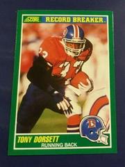 Tony Dorsett Football Cards 1989 Panini Score Prices