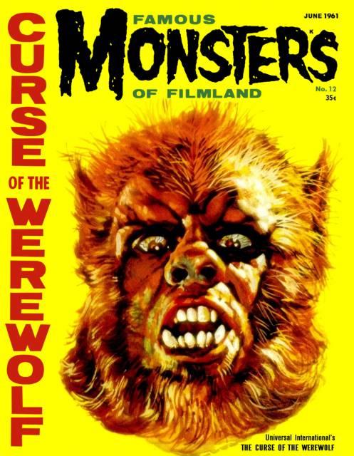 Famous Monsters of Filmland #12 (1961) Comic Books Famous Monsters of Filmland