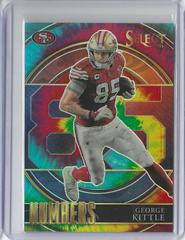 George Kittle [Tie Dye] Football Cards 2021 Panini Select Numbers Prices