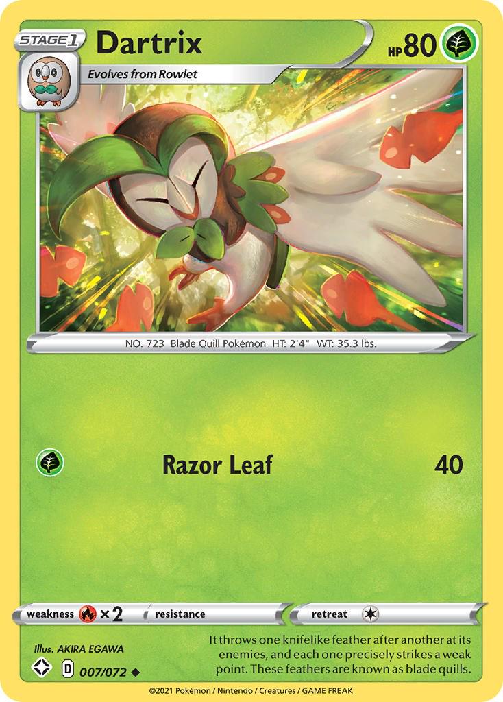 Dartrix #7 Pokemon Shining Fates