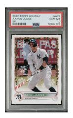 Aaron Judge [SP Variation] #HW1 Baseball Cards 2022 Topps Holiday Prices