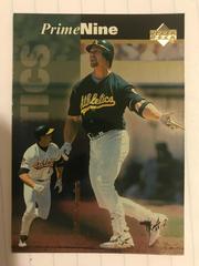 mark mcgwire Baseball Cards 1998 Upper Deck Prime Nine Prices