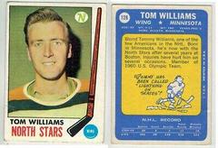 Tom Williams Hockey Cards 1969 Topps Prices