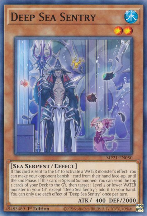 Deep Sea Sentry MP21-EN050 YuGiOh 2021 Tin of Ancient Battles Mega Pack