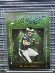 Dallas Goedert [Gold] #LS-DG Football Cards 2021 Panini Illusions Limelight Signatures Prices