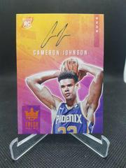 Cameron Johnson [Citrine] Basketball Cards 2019 Panini Court Kings Fresh Paint Autographs Prices