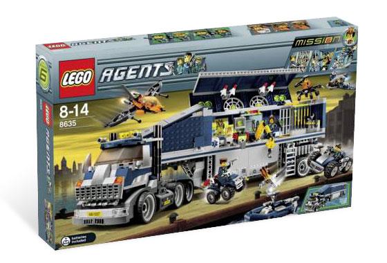 Mission 6: Mobile Command Center #8635 LEGO Agents