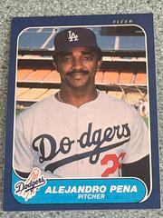 Alejandro Pena #140 Baseball Cards 1986 Fleer Prices