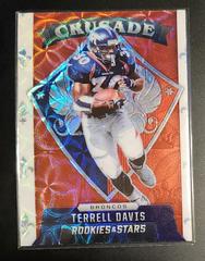 Terrell Davis [Red Scope] #CR-15 Football Cards 2021 Panini Rookies and Stars Crusade Prices
