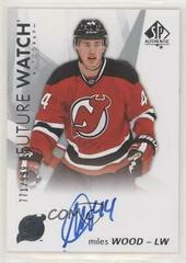 Miles Wood [Autograph] Hockey Cards 2016 SP Authentic Prices