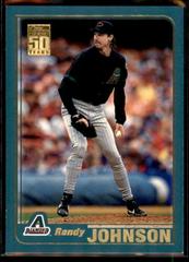 Randy Johnson #75 Baseball Cards 2001 Topps Prices