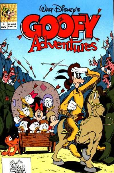 Goofy Adventures #3 (1990) Comic Books Goofy Adventures