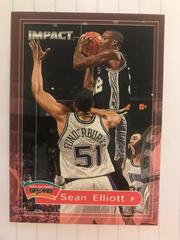 Sean Elliott #179 Basketball Cards 1999 SkyBox Impact Prices