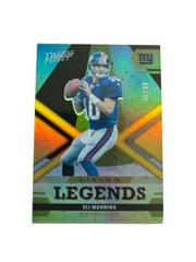 Eli Manning [Gold] #LL-10 Football Cards 2022 Panini Prestige Living Legends Prices