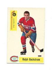 Ralph Backstrom Hockey Cards 1958 Parkhurst Prices
