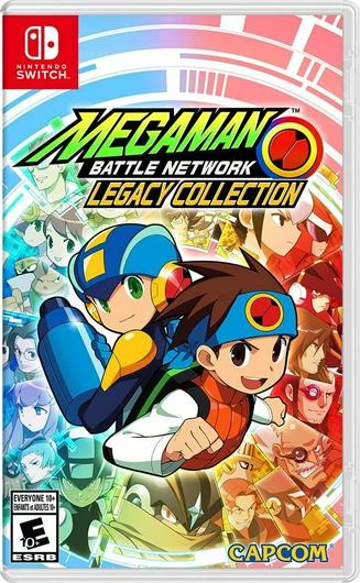 Mega Man Battle Network Legacy Collection Cover Art