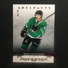 Miro Heiskanen [Pink] Hockey Cards 2021 Upper Deck Artifacts Prices