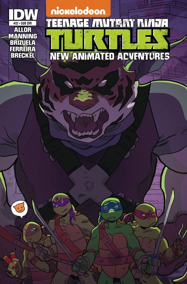 Teenage Mutant Ninja Turtles: New Animated Adventures [Subscription] #22 (2015) Comic Books Teenage Mutant Ninja Turtles: New Animated Adventures