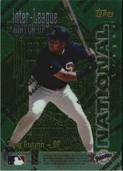 Juan Gonzalez / Tony Gwynn #ILM4 Baseball Cards 1997 Topps Inter League Match Ups Prices
