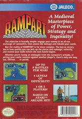 Rampart - Back | Rampart NES
